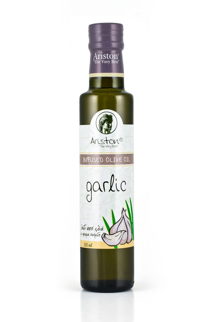 Ariston Garlic Infused Olive oil 8.45 fl oz Code#113