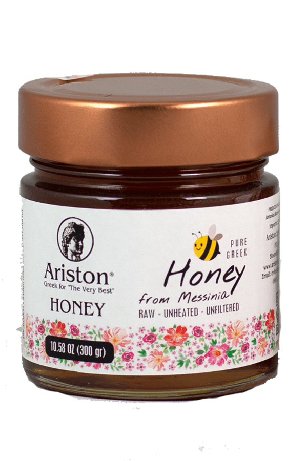 Ariston Honey with Honeycomb from Wild flowers 10.58 oz (300 gr) #375