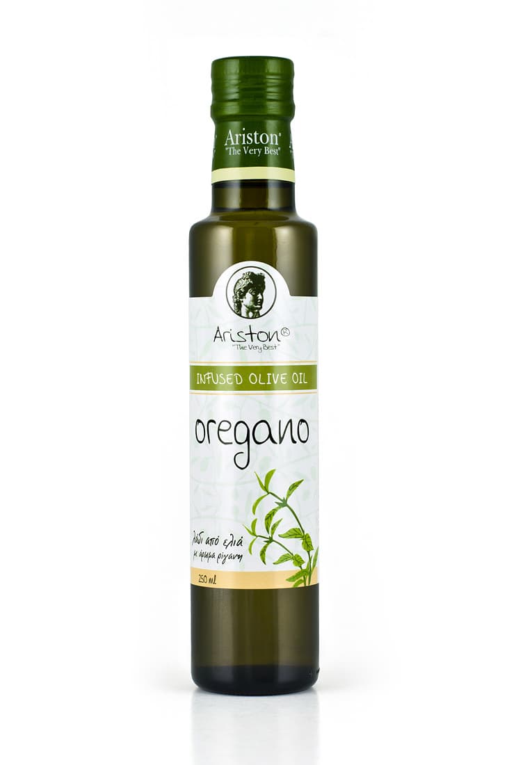 Ariston Oregano Infused Olive oil 8.45 fl oz Code#681