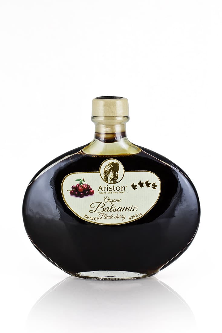 Ariston Black Cherry 4-Leaf & Organic Balsamic Vinegar 6.76 fl oz Code#243