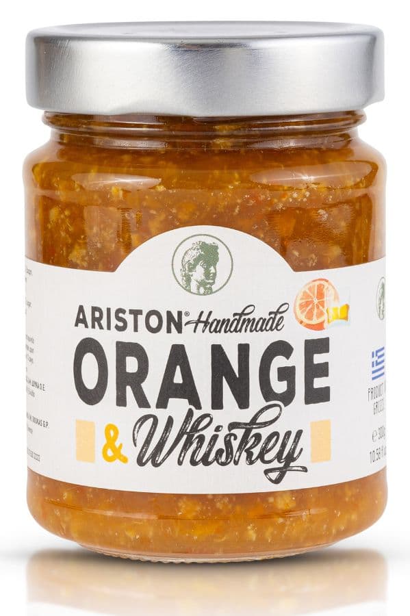 Ariston Orange & Whisky 10.58 fl oz (300 gr) Handmade Marmalade Code#372