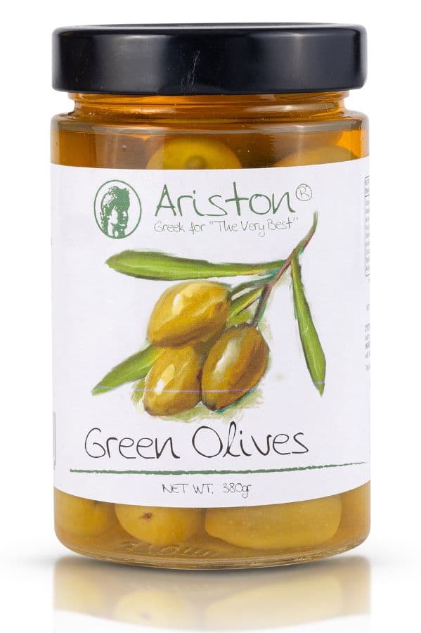 Ariston Green Olives 12.52 oz (335 gr) Code#581