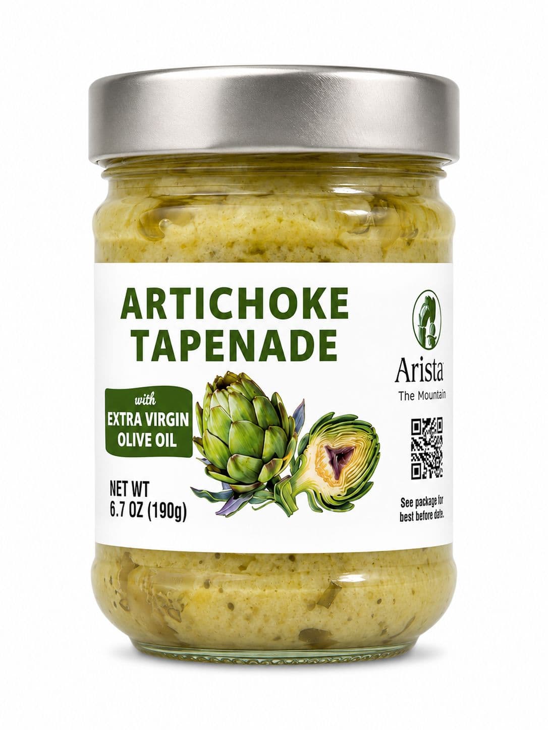 New! Ariston Artichoke Tapenade 6.7 oz (190g) #358 product image 1