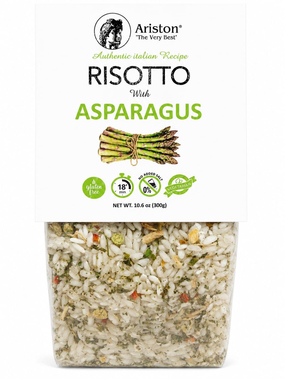 New! Ariston Risotto with Asparagus 10.6oz (300g) #352 product image 1