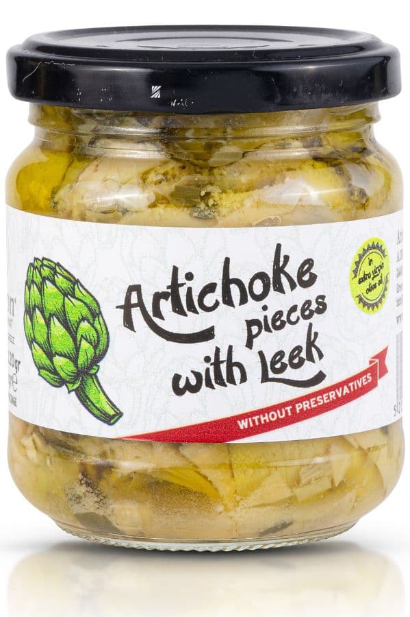 Ariston Artichoke pieces with Leek Tapenade 190g